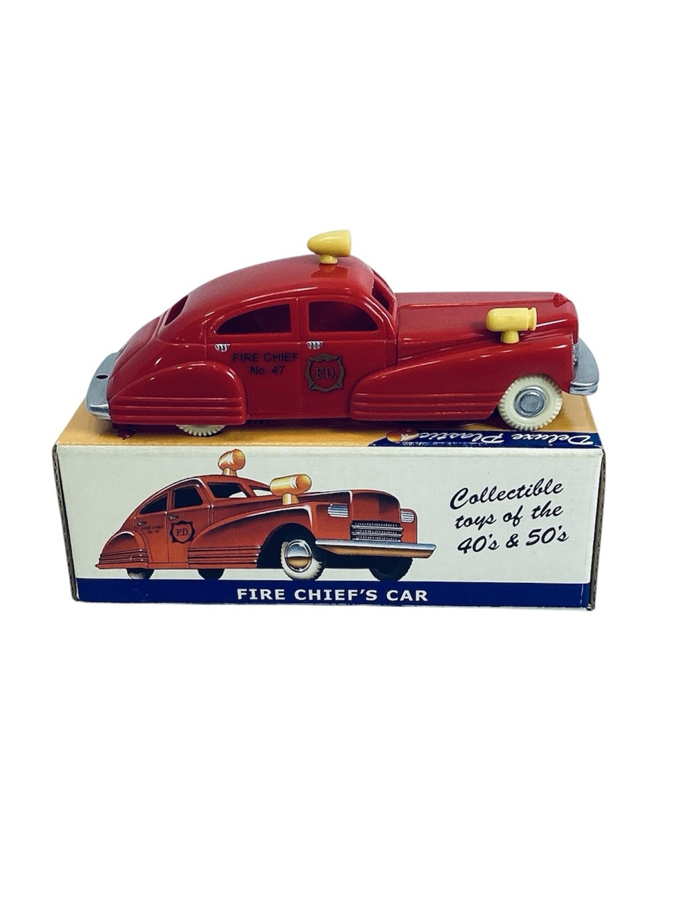 💚 Dimestore Dreams Red Fire Chief Car